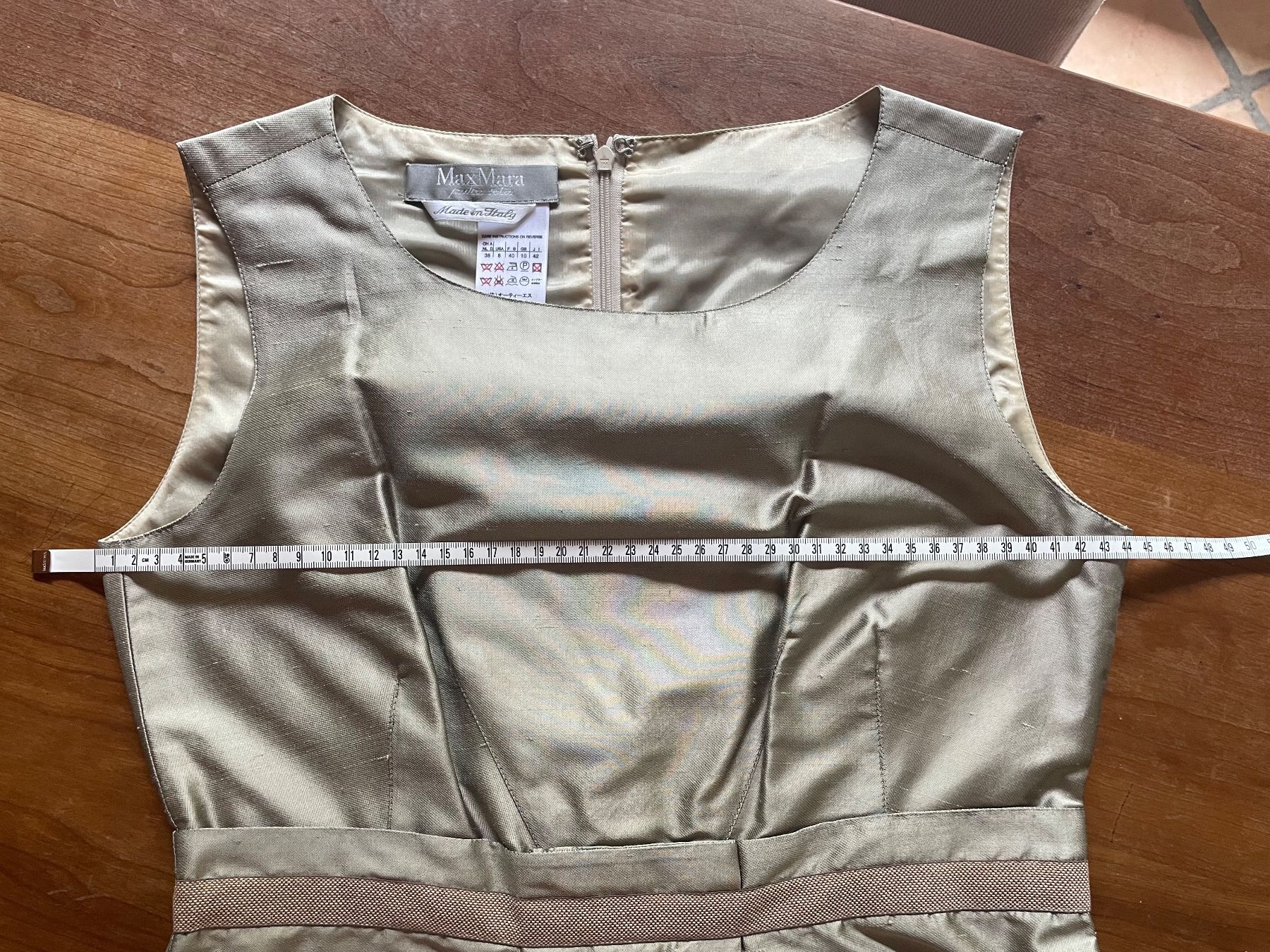 Max Mara Vestiti: MaxMara Seide Gr. 36/38 (Ital. Gr. 42) – Usato da Gockhausen venduto da AnneT07 6