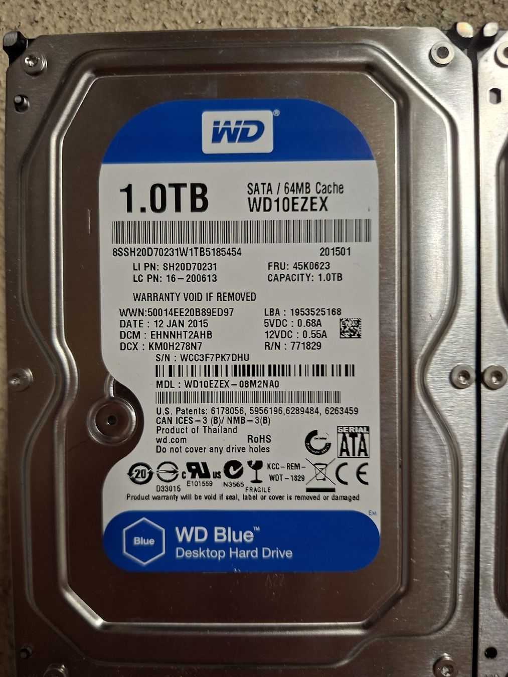 Western Digital Harddisks: 9 Stück WD Western Digital Festplatten – Gebraucht aus Willisau von mwi-dev 7