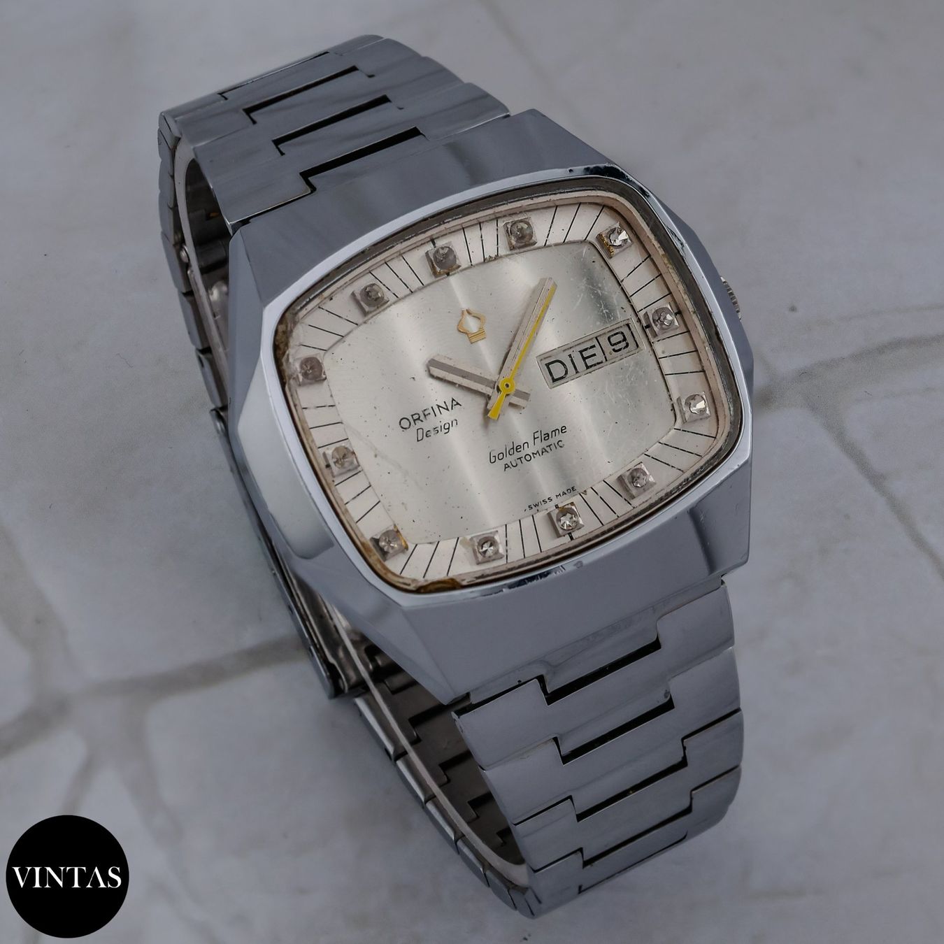 Orfina Orologi: Orfina Golden Flame – Usato da Zürich venduto da Vintas 2