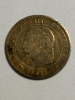 Napoléon III, 2 centimes 1861 A cuivre