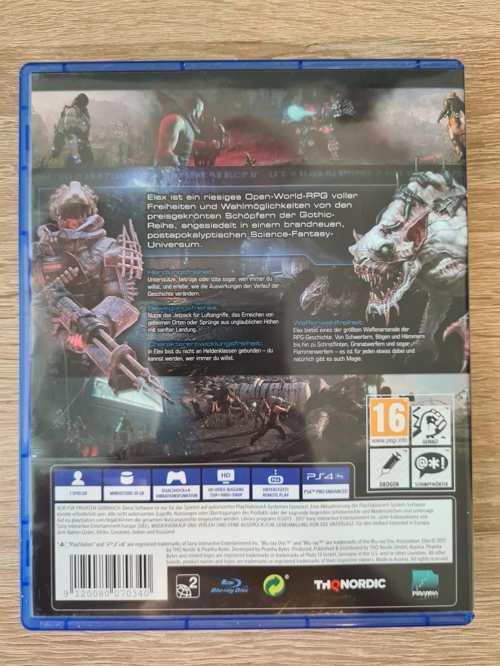 Giochi: Elex (German Cover) - PS4 – Usato da Carouge GE venduto da Gasco 1