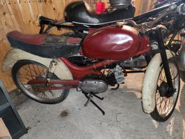Moto Parilla, 49ccm, Bastelobjekt, Scheunenfund, Teileträger