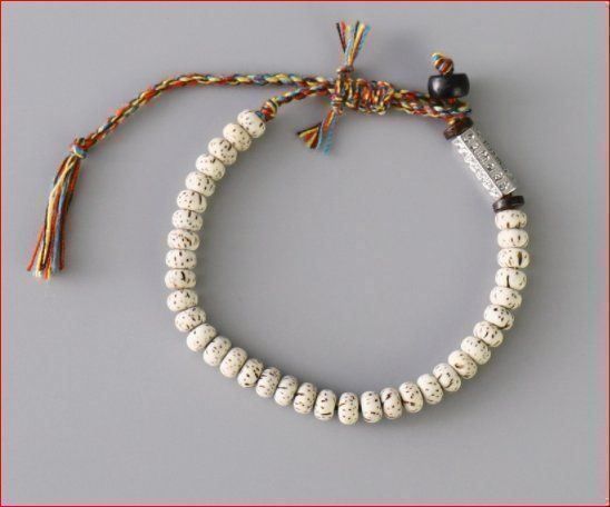 Bracciali & Braccialetti: Tibetisches Armband in Handarbeit – Nuovo e nell'imballaggio originale da Burgdorf venduto da XJ6 2