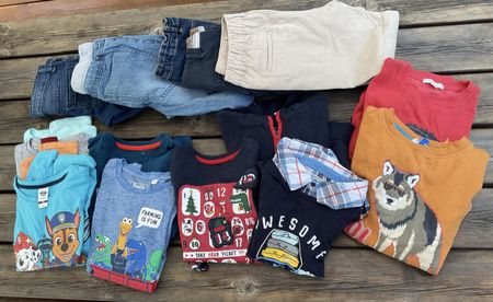 Jungen Bekleidungsset Gr. 128, gemischte Kleidung (Nr. 15)