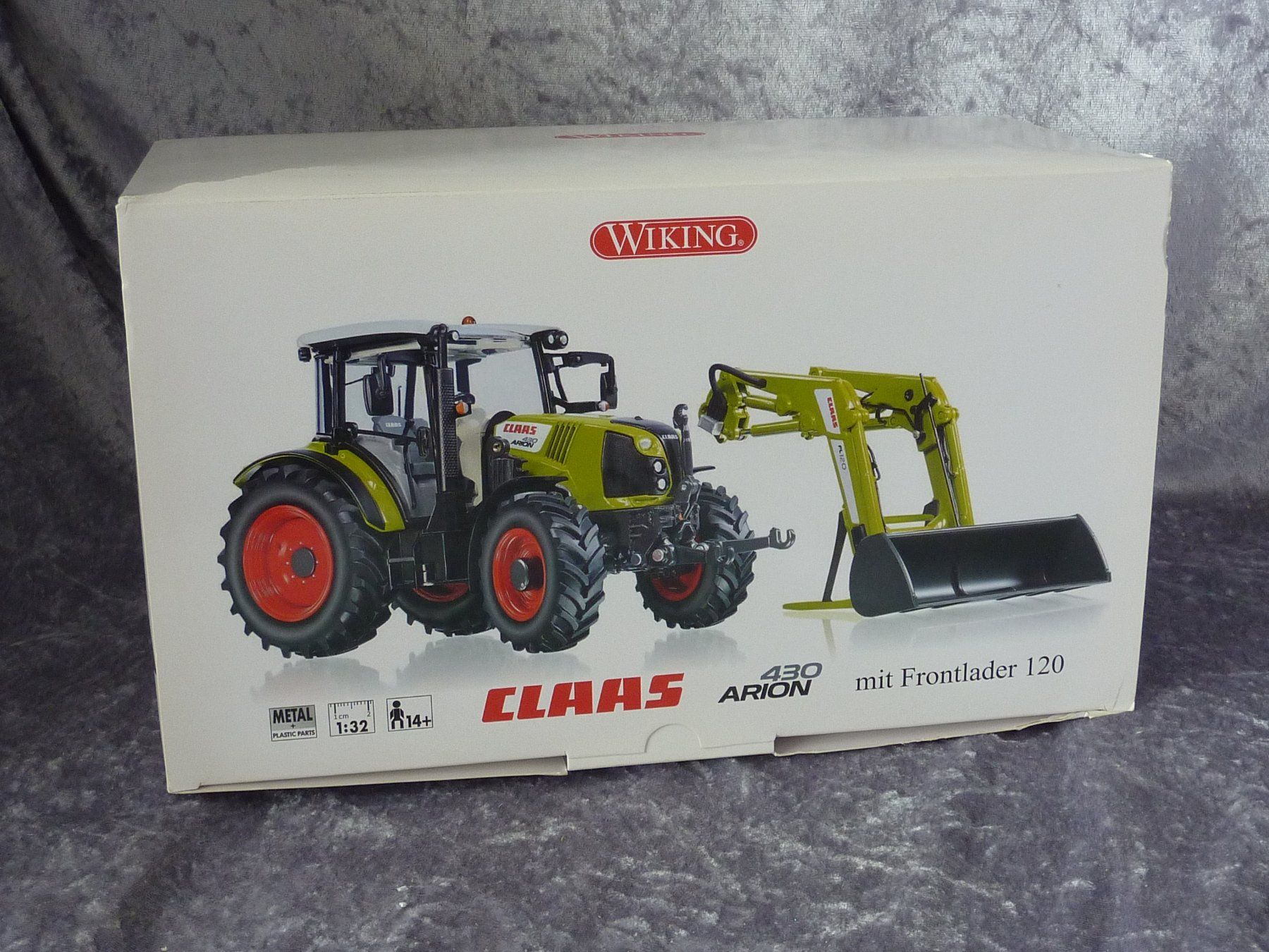 Wiking Kit di modellismo & Modellini statici: Claas Arion 430 mit Frontlader 120  1:32 – Nuovo (secondo la descrizione) da Dürrenäsch venduto da modellautos4you 8