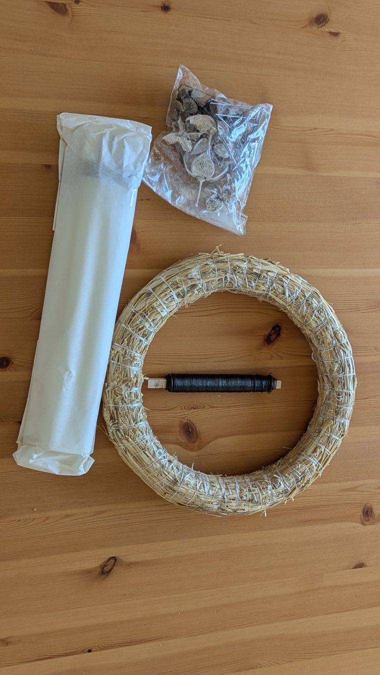 Kit bricolage: Kit fabrication couronne de l'avent – Usato da Pully venduto da dia_6tzd