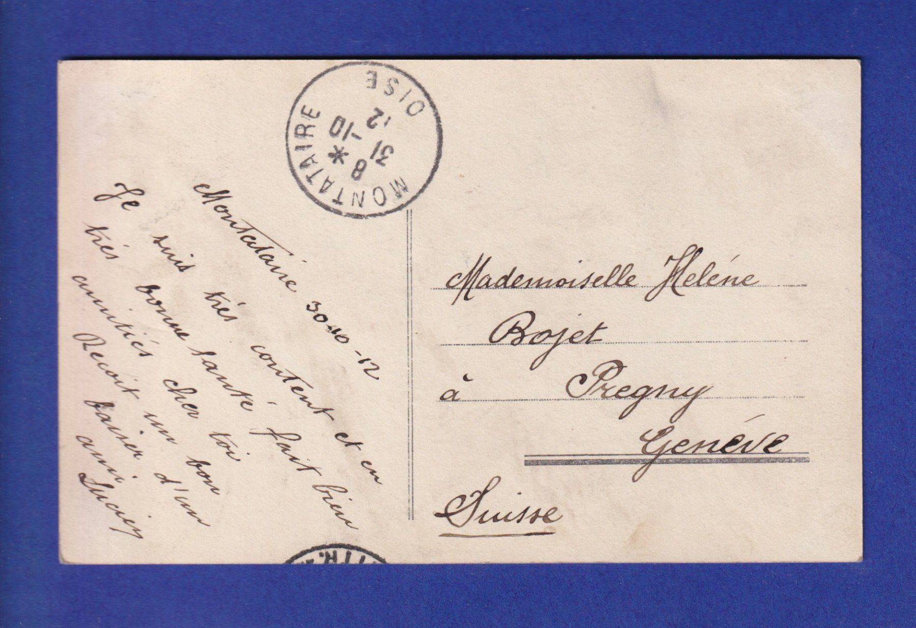 Cartoline postali: ENFANT - Jeune garçon et fleurs – Usato da Pully venduto da nicecards-shop 1