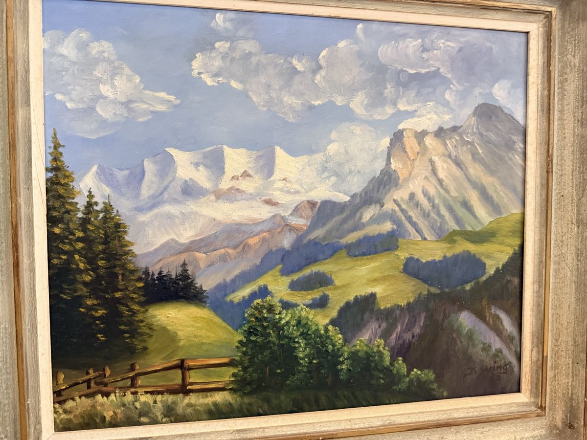 Dipinti: K. Spring 60’ - Ölgemälde – Usato da Solothurn venduto da NUVICO 5