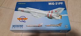 MIG-21PF 1/48 Eduard mit Ätzteile