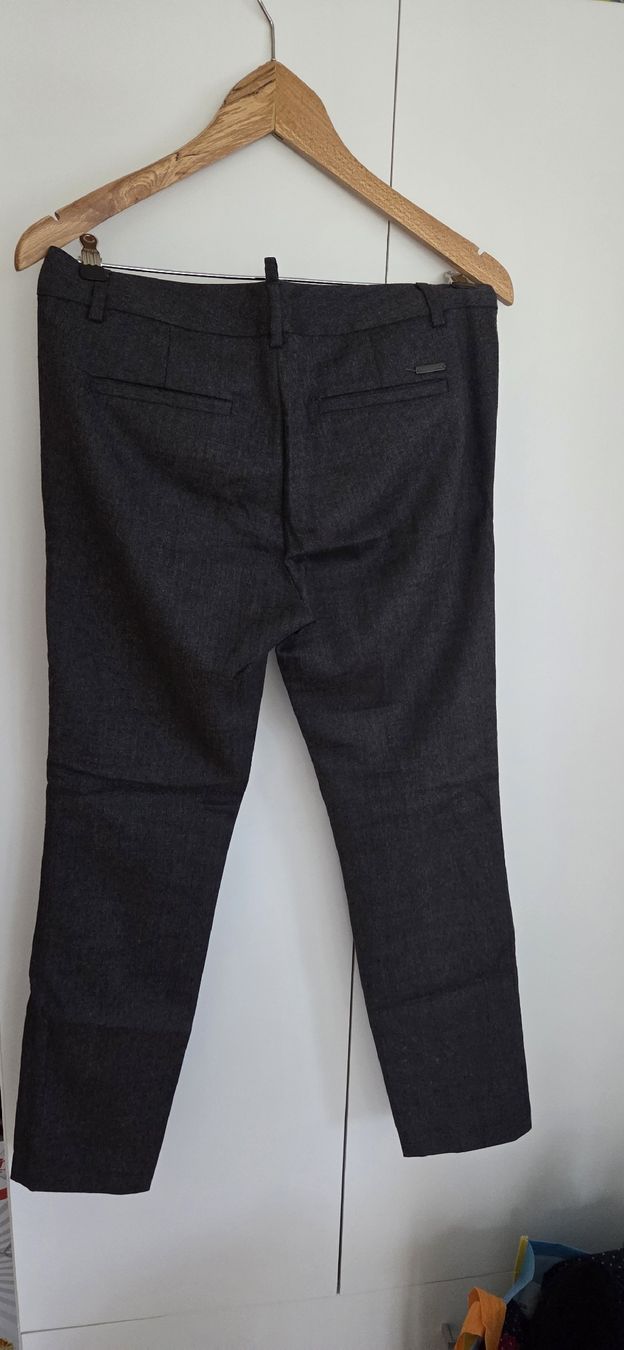 Dsquared2 Pantaloni: Dsquared2 Hose Wolle dunkelgrau Grösse 34  – Usato da Hellbühl venduto da Veci02 3