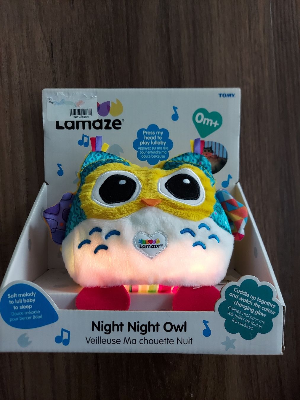 Giocattoli: Lamaze Emil, die Eule - Einschlafhilfe mit Melodie NEU – Nuovo e nell'imballaggio originale da Altishofen venduto da tammy05 4