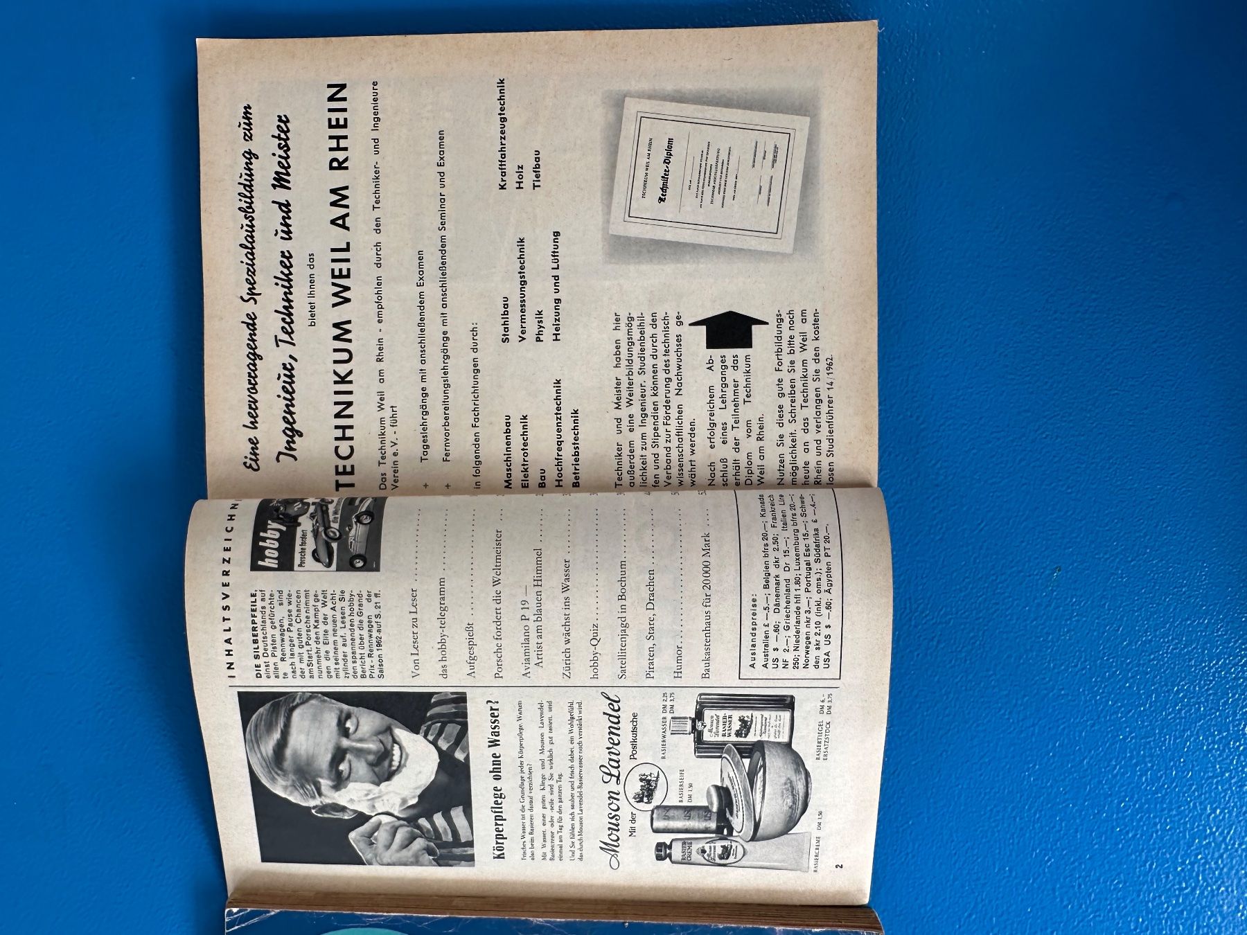Riviste & Magazine: Zeitschrift " Hobby "  Mai 1962 – Usato da Boswil venduto da pavo1 1