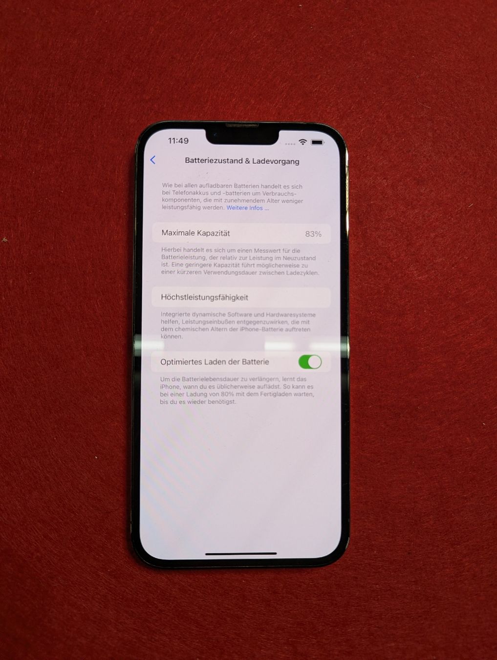 Apple Handys / Smartphones: iPhone 13 Pro Max 128GB Graphit guter Zustand – Gebraucht aus Thun von Refit-Zone 2