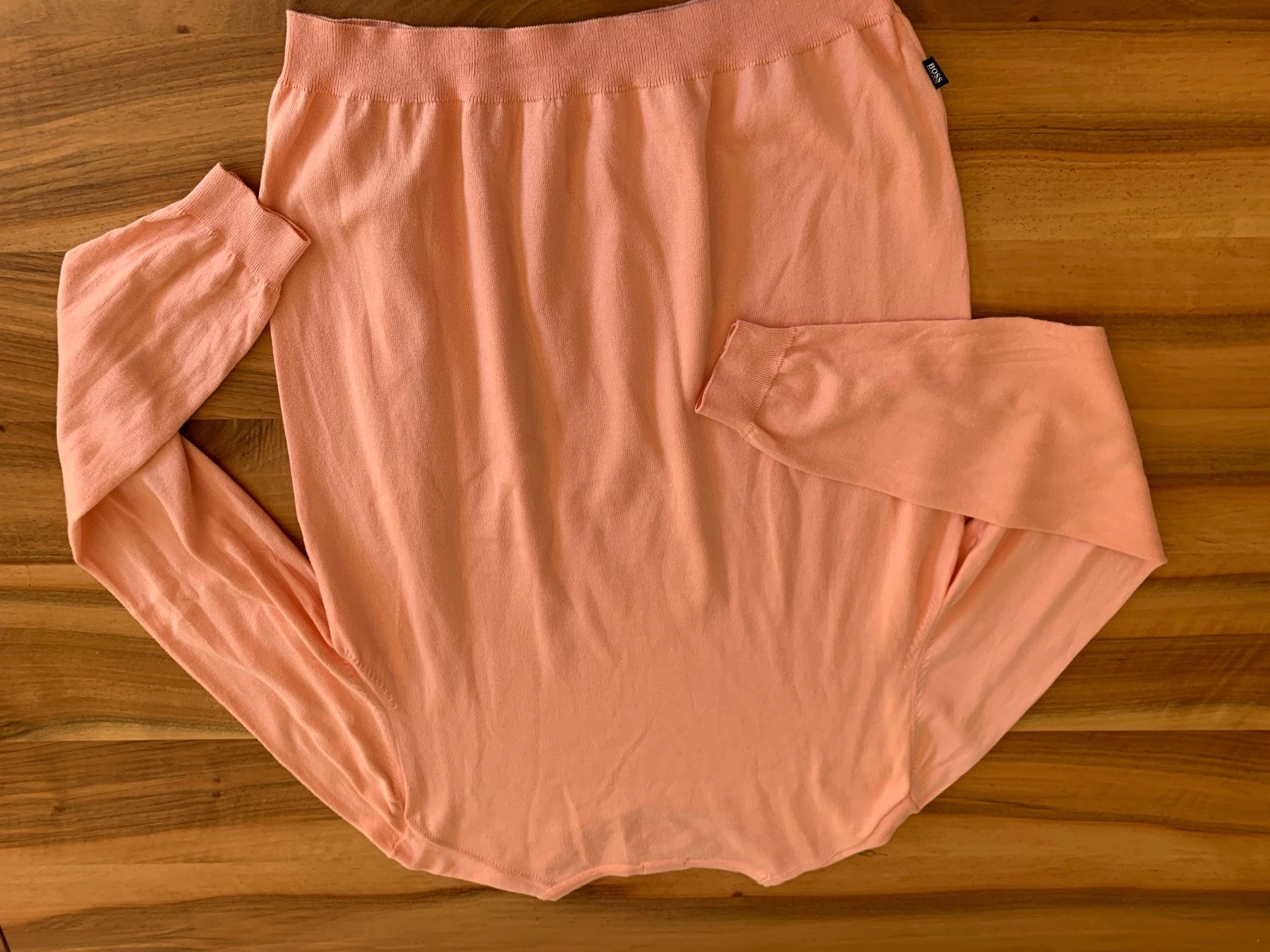 Hugo Boss Pullover & Sweatshirts: Hugo BOSS lachfarbener Feinstrick Pullover Gr. XL – Neu (gemäss Beschreibung) aus Meiringen von Jackwashere 2