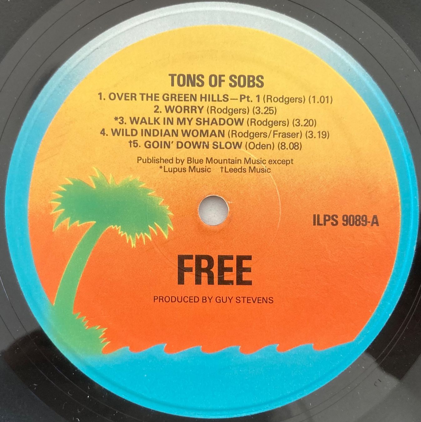 Dischi in vinile: FREE - TONS OF SOBS – Usato da Poliez-Pittet venduto da Newtown-Records 2