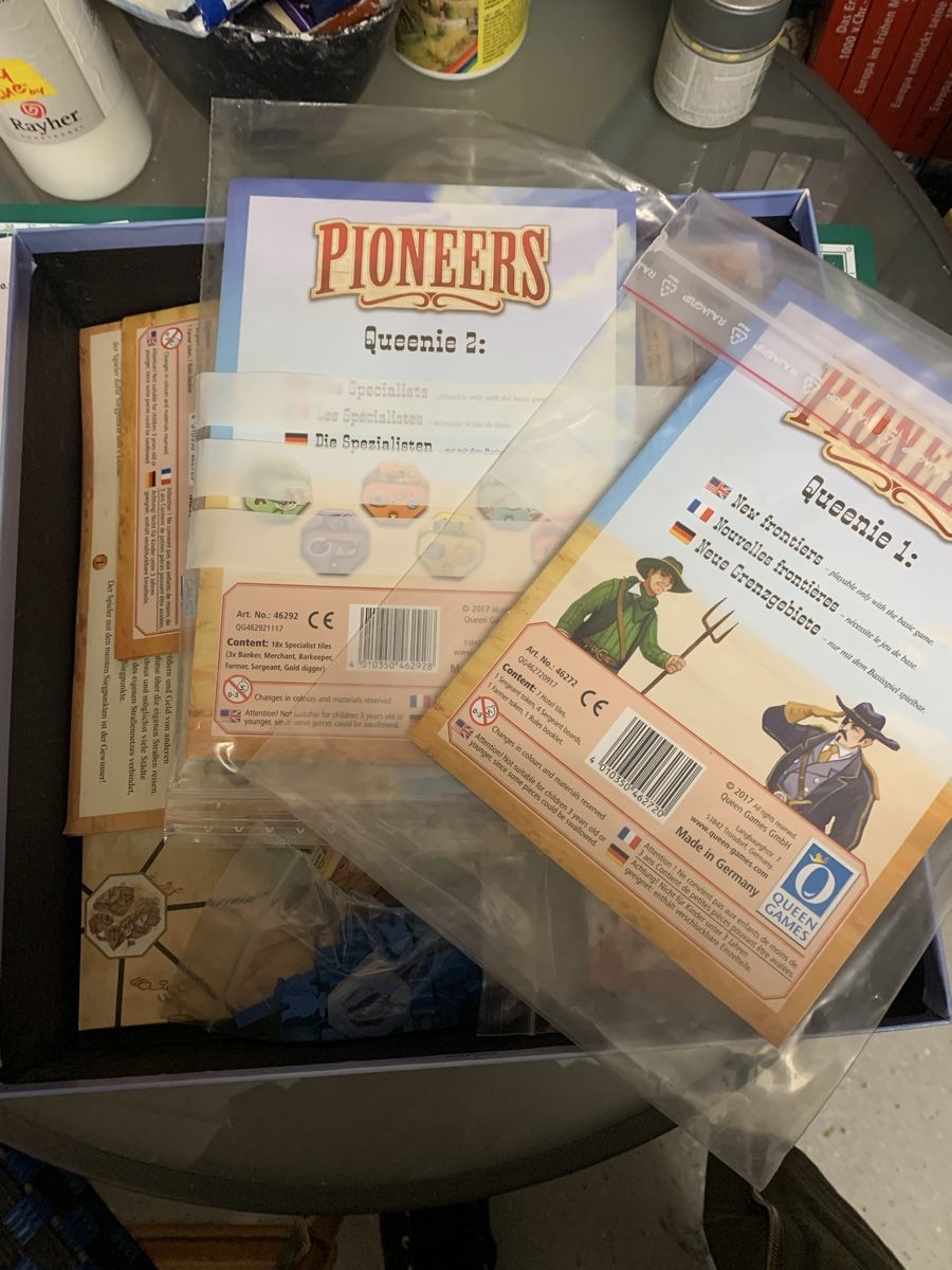 Spiele: Pioneers mit Queenie 1 und 2 – Gebraucht aus Zug von Starkeente 1