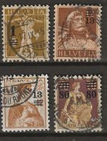 CH132 - Emission prov. 1915  obl.