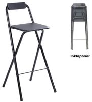 Barstuhl klappbar zu Bartisch / Stehtisch klappbar