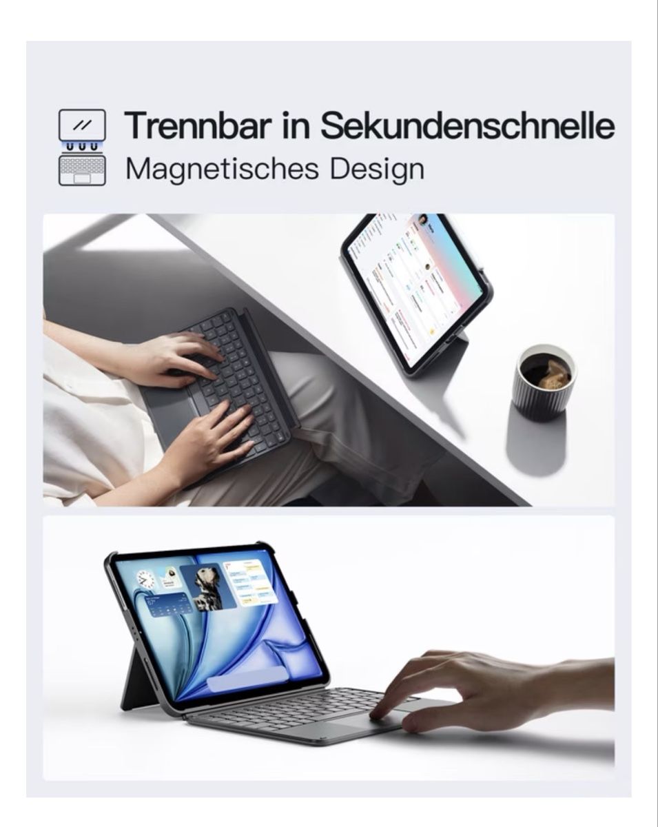 Tastiere: Inateck Keyboard iPad 11" – Nuovo (secondo la descrizione) da Schliern b. Köniz venduto da mafalda.maiam 2