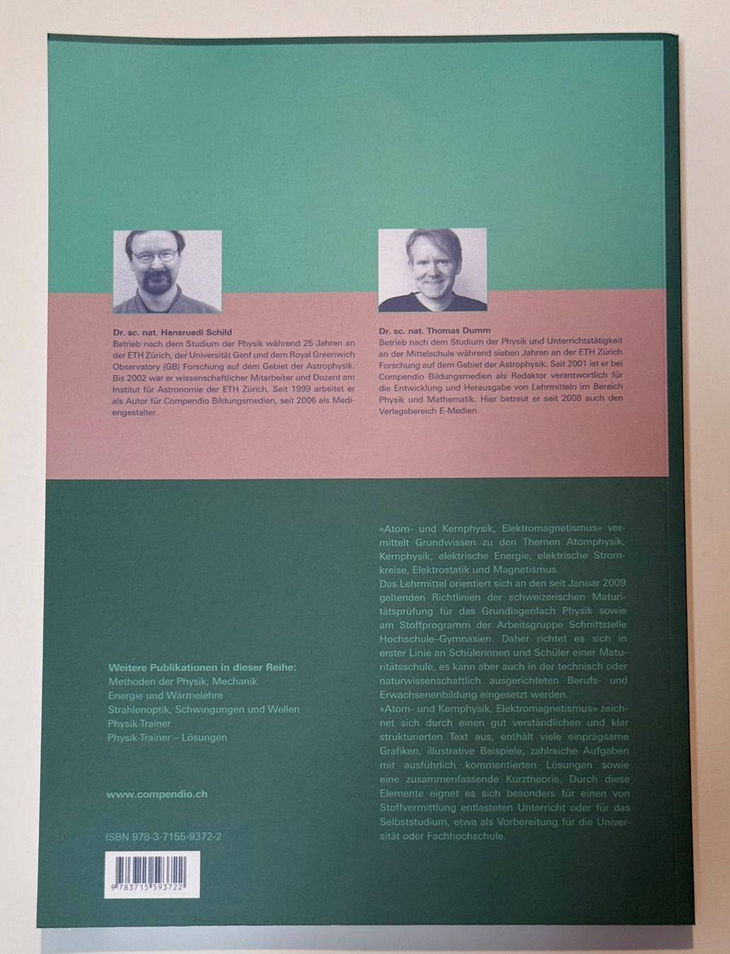 Bücher: Atom- und Kernphysik, Elektromagnetismus | Compendio – Gebraucht aus Rapperswil SG von Maria_________ 1
