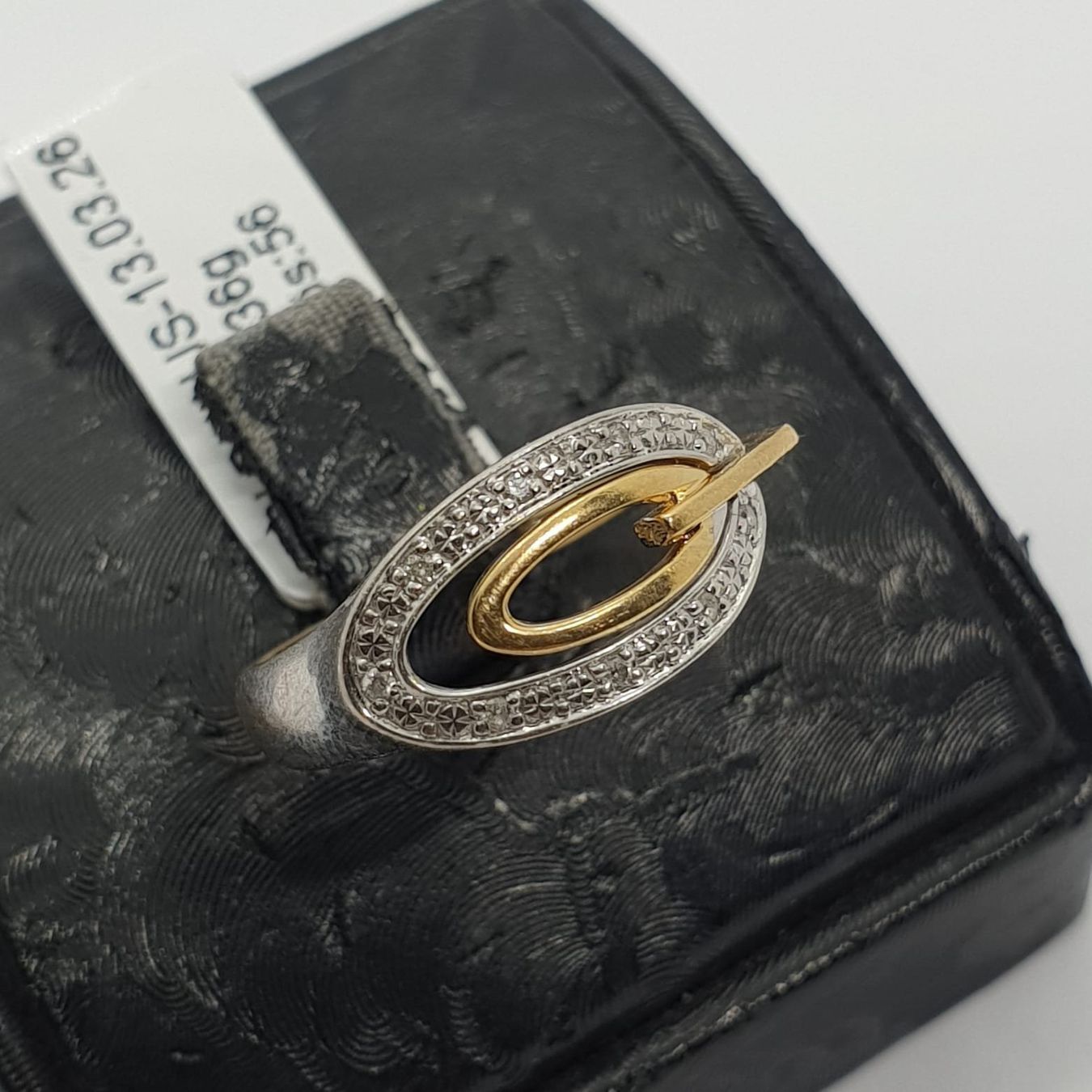 Anelli: Echt 18K Gold - Brilliant Ring – Usato da Luzern venduto da Goldhaus-Luzern 1