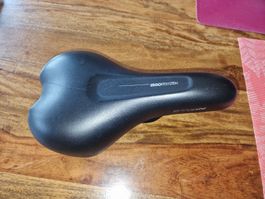Fahrradsattel Btwin ErgoFit System schwarz gebraucht