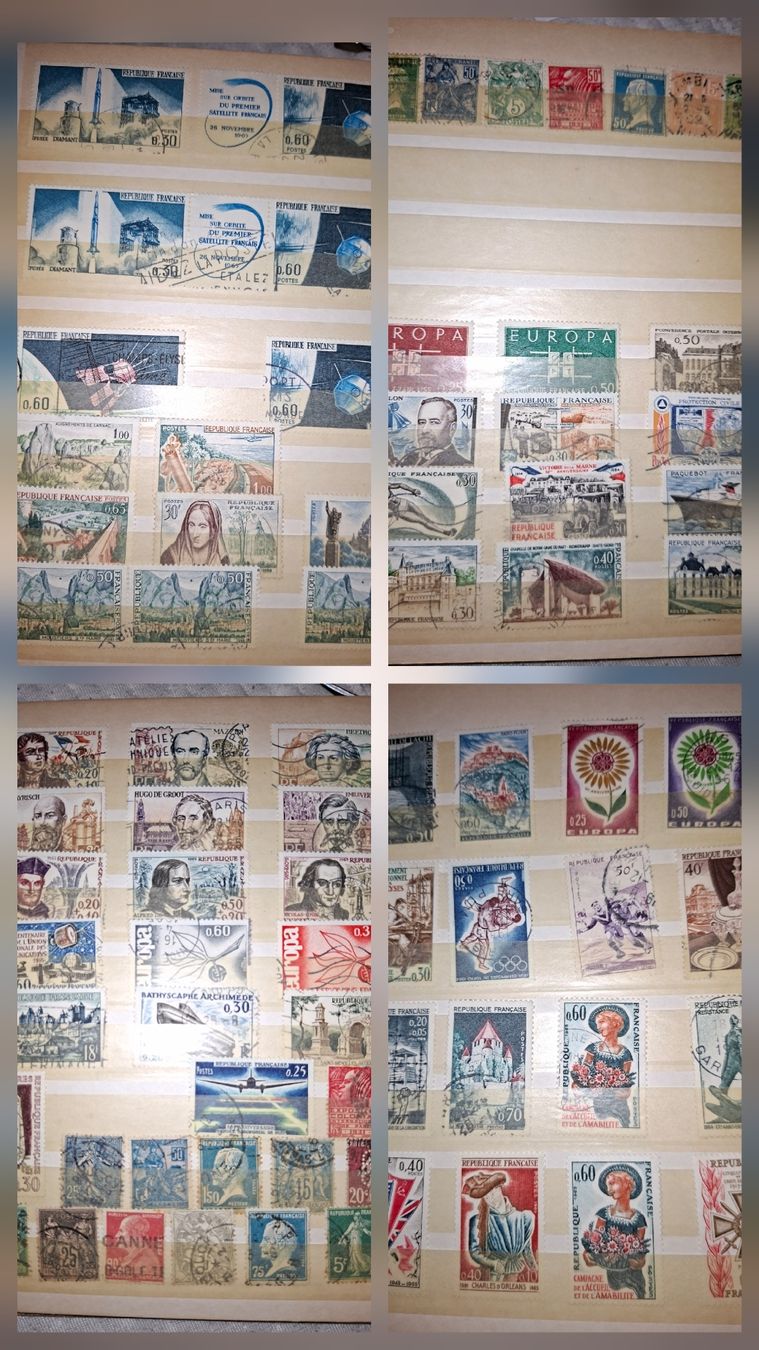 Tutti i francobolli: Briefmarkensammlung Frankreich und div. länder – Usato da Balgach venduto da SIMEON27 1