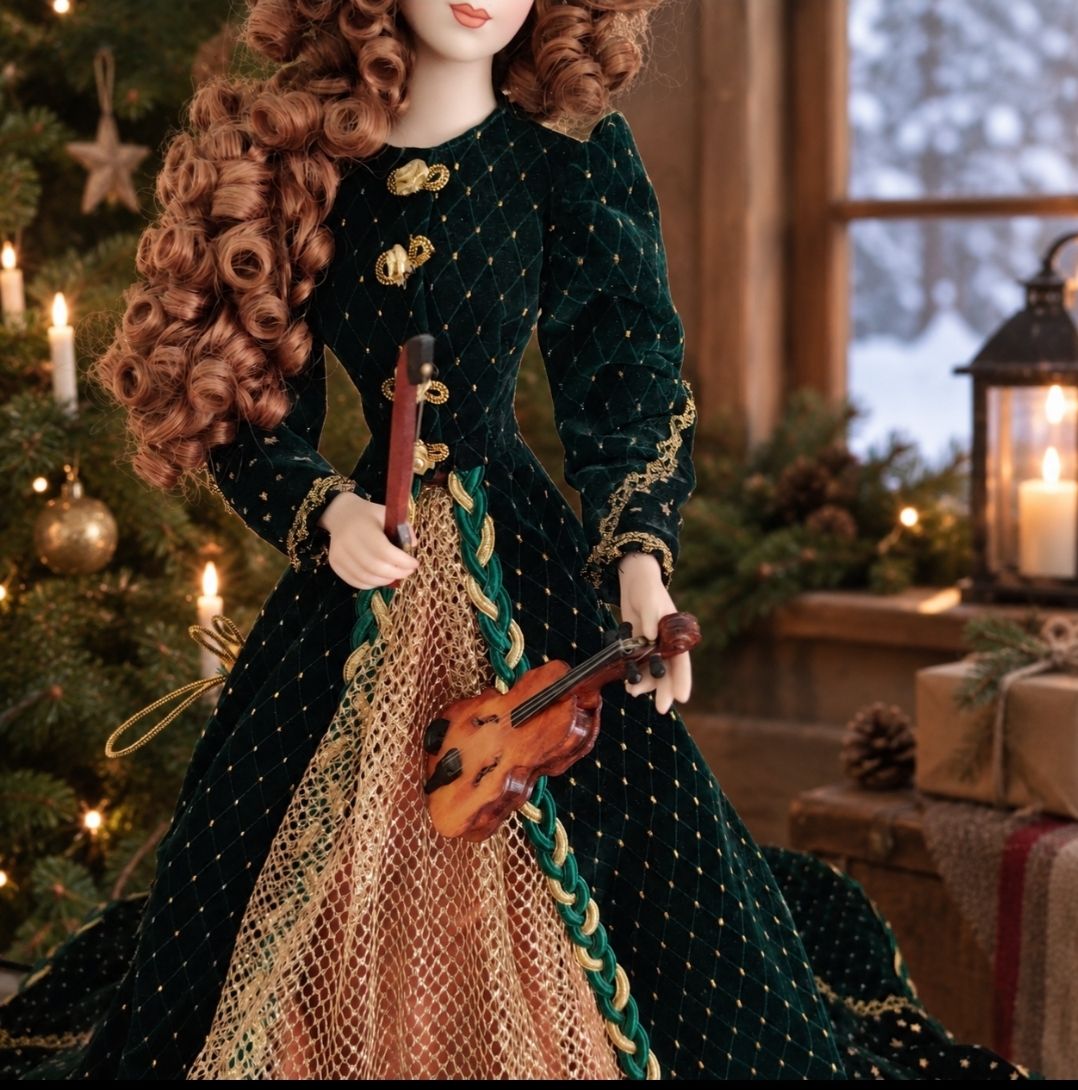 Franklin Mint Statuette: Weihnachts Engel mit Geige – Nuovo (secondo la descrizione) da Dielsdorf venduto da jack-1 2