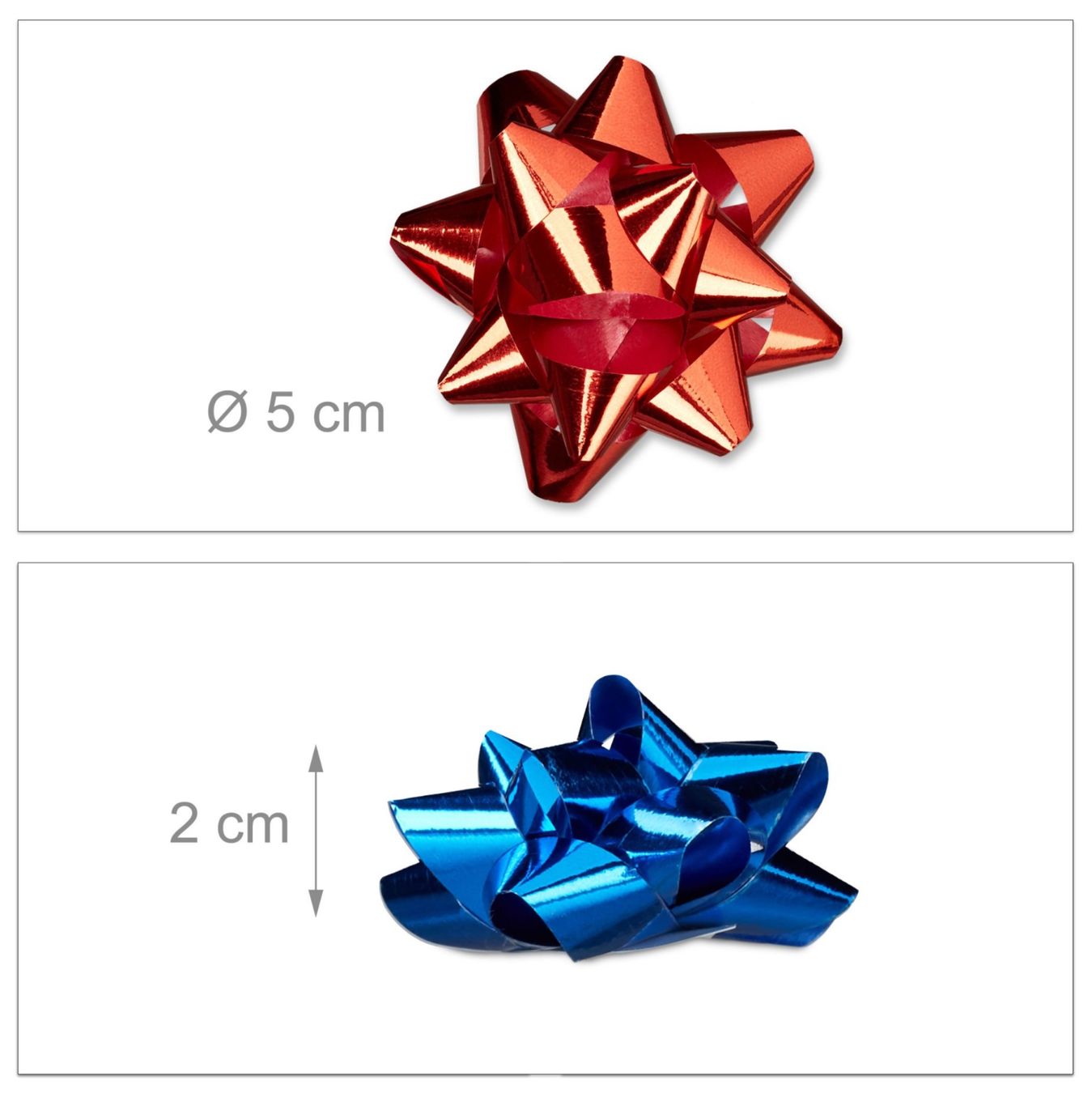 Tutte le decorazioni: Kleine Geschenkschleifen 100er-Set – Nuovo e nell'imballaggio originale da Bülach venduto da StoreInShop 3