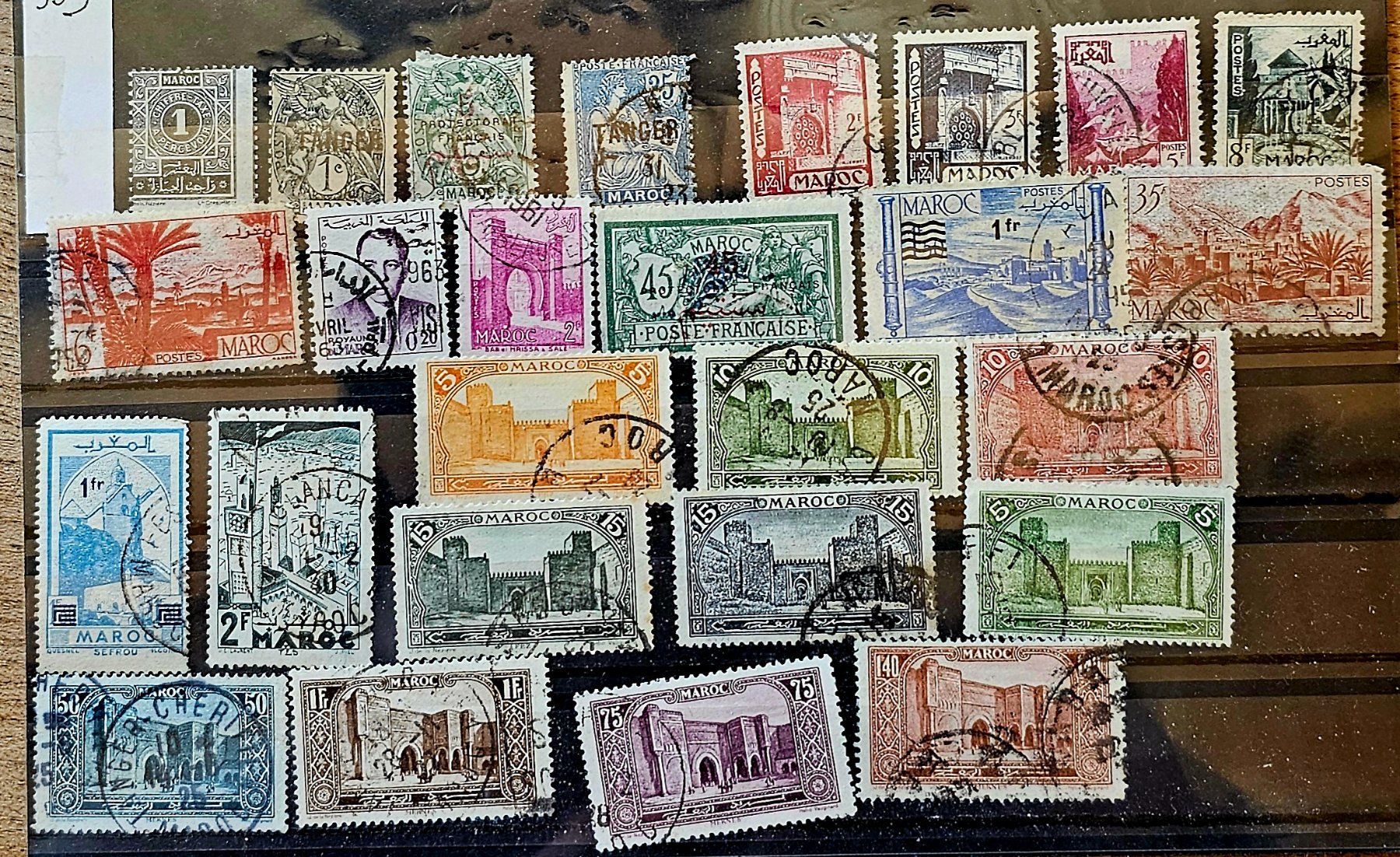 Alle Briefmarken: MAROC timbres anciens – Gebraucht aus Les Valettes von Nuba1