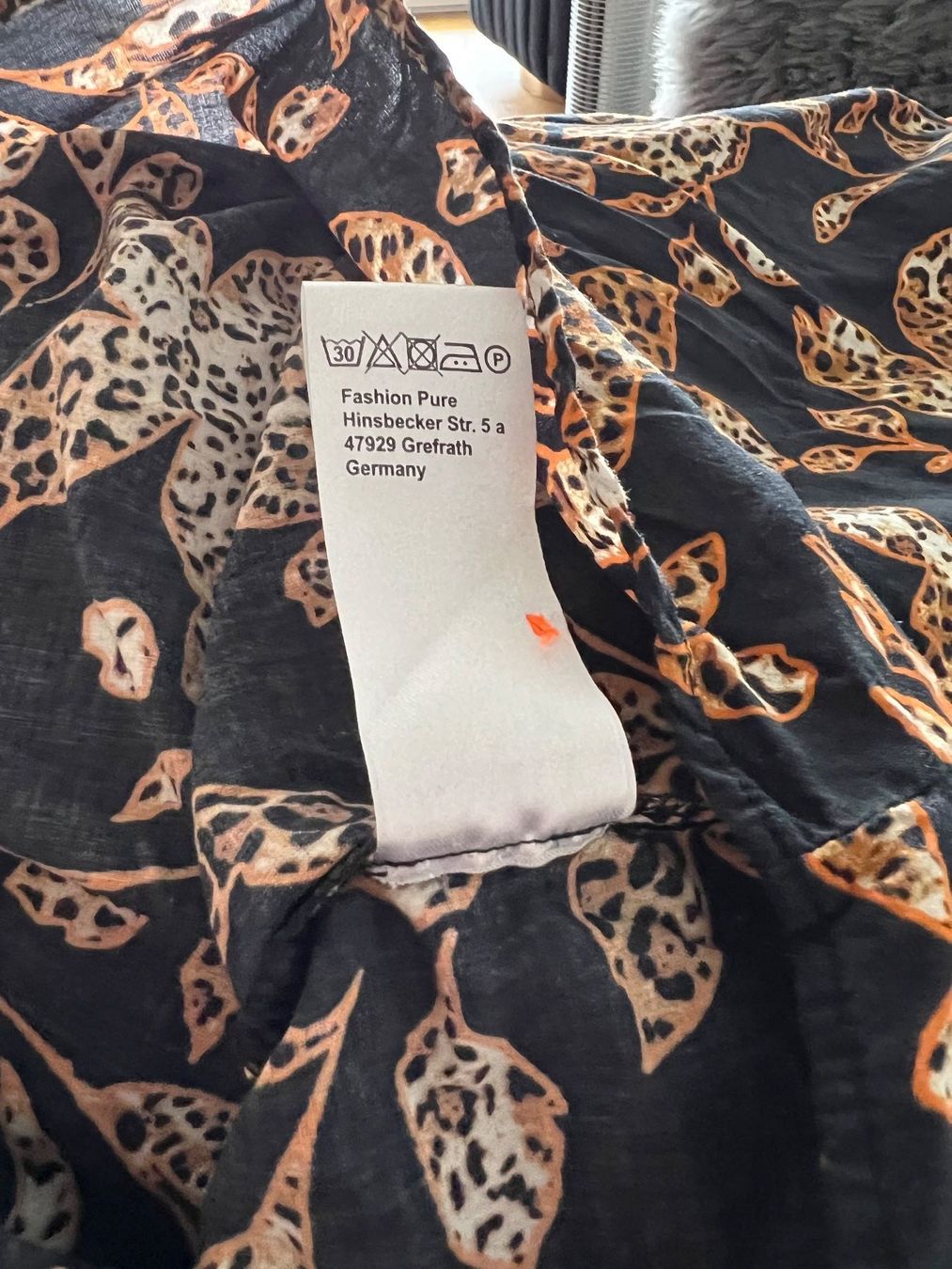 Emily van den Bergh Camicette: emily van den bergh 40 Bluse Baumwolle langarm Blusenshirt – Usato da Staad SG venduto da Chirrari 4