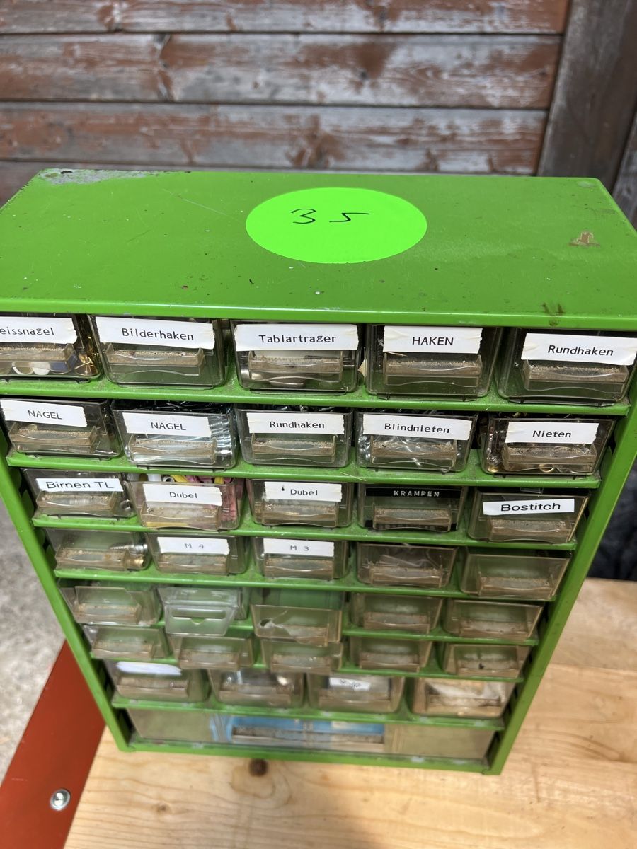 Raaco Alle Werkzeuge: Raaco Sortiment Box Blech schrauben etc. – Gebraucht aus Neuenhof von Willi111