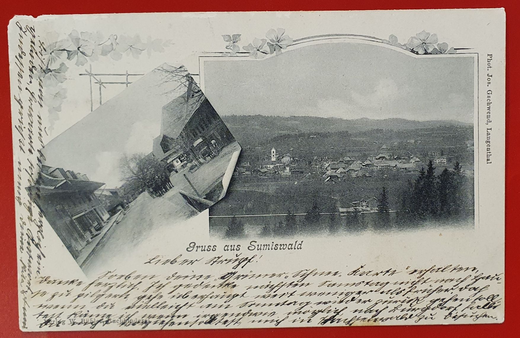 Cartoline postali: Gruss aus Sumiswald 1905 – Usato da Kreuzlingen venduto da Rschweiz1