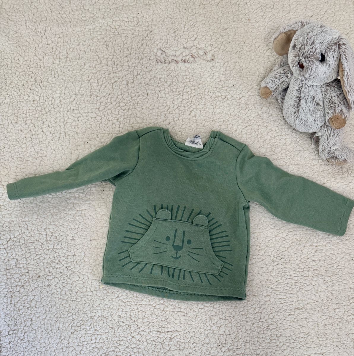 Maglioni & Felpe: Grüner Pullover Gr. 74/80 – Usato da Horgen venduto da AA.AW55