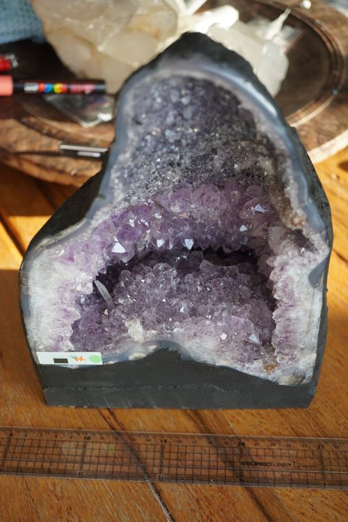 Amethyst   Druse   Sehr schön   5.92kg     24.5cm x 18cm 1