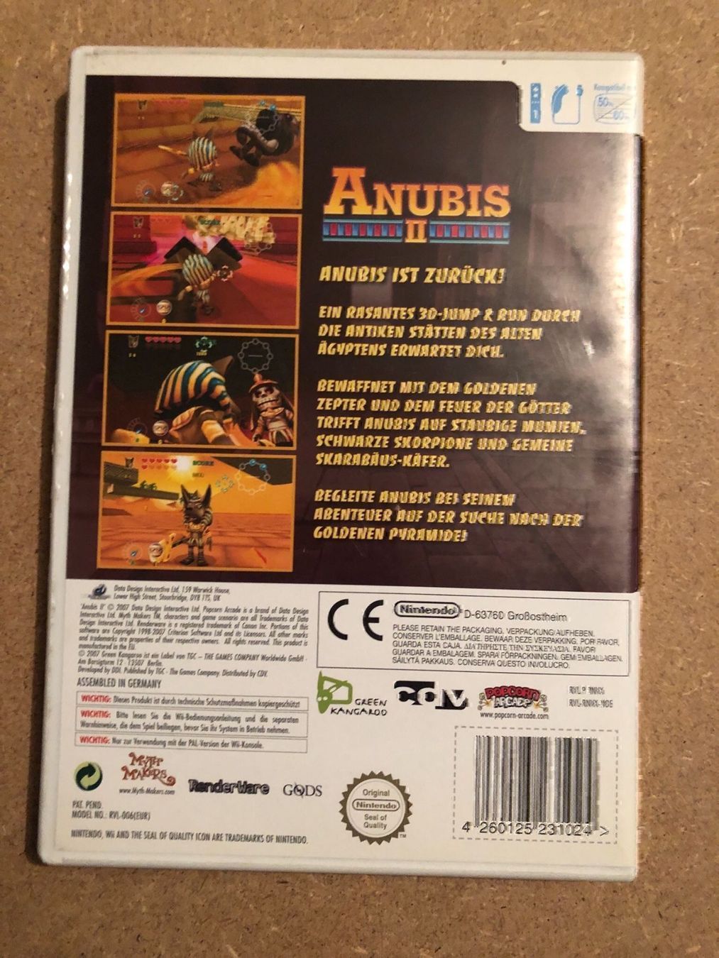 Giochi: Anubis 2 für Nintendo Wii – Usato da Kestenholz venduto da Mad18 1