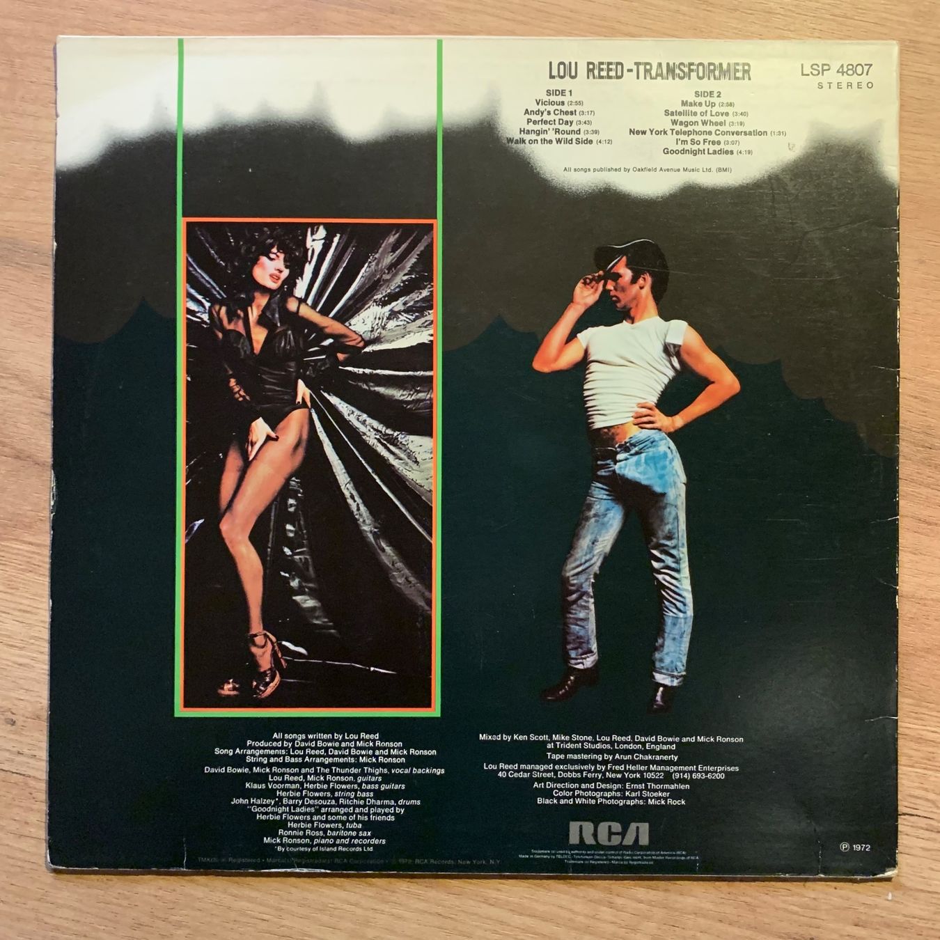Schallplatten: LOU REED - TRANSFORMER...RE GER...VG+/VG+ – Gebraucht aus Gals von Diskopatshop 1