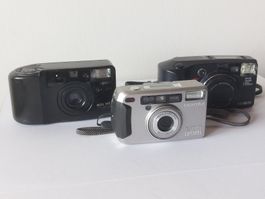 Pentax, Konica, Minolta Kompaktkameras