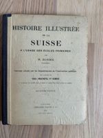 Histoire illustrée de la Suisse, livre ancien, 1911