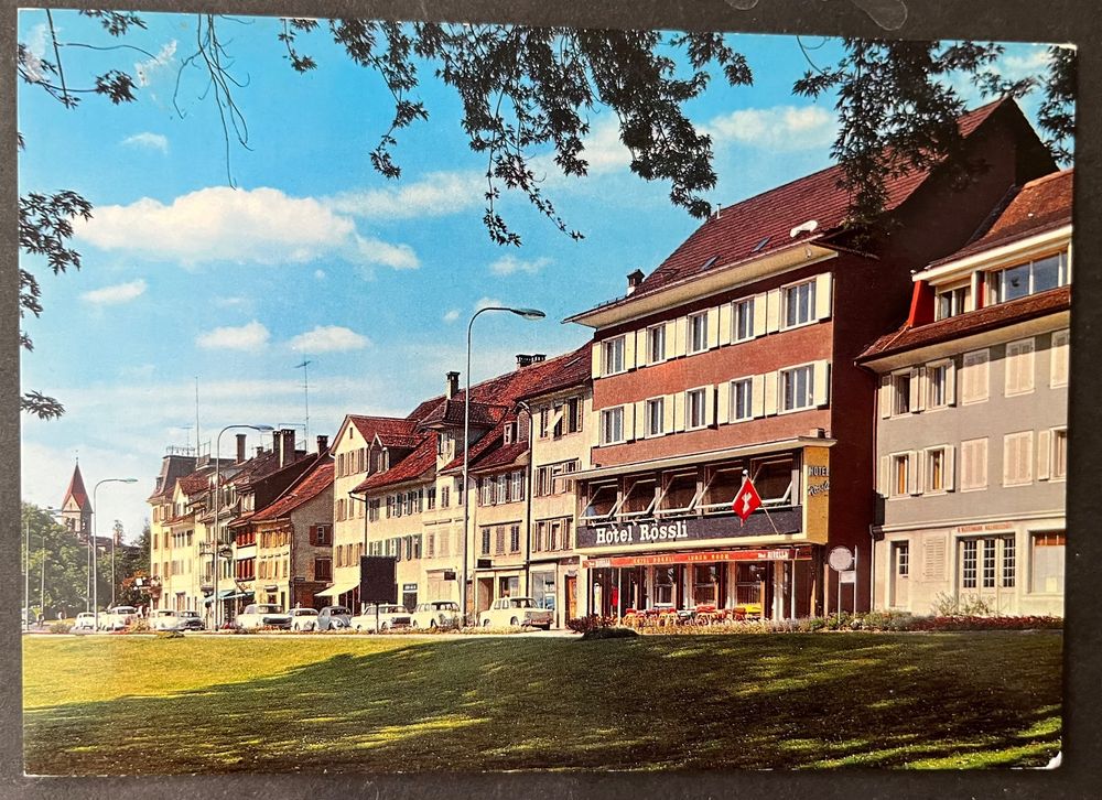 Zug Mit Hotel Rössli Oldtimer Autos Kaufen Auf Ricardo