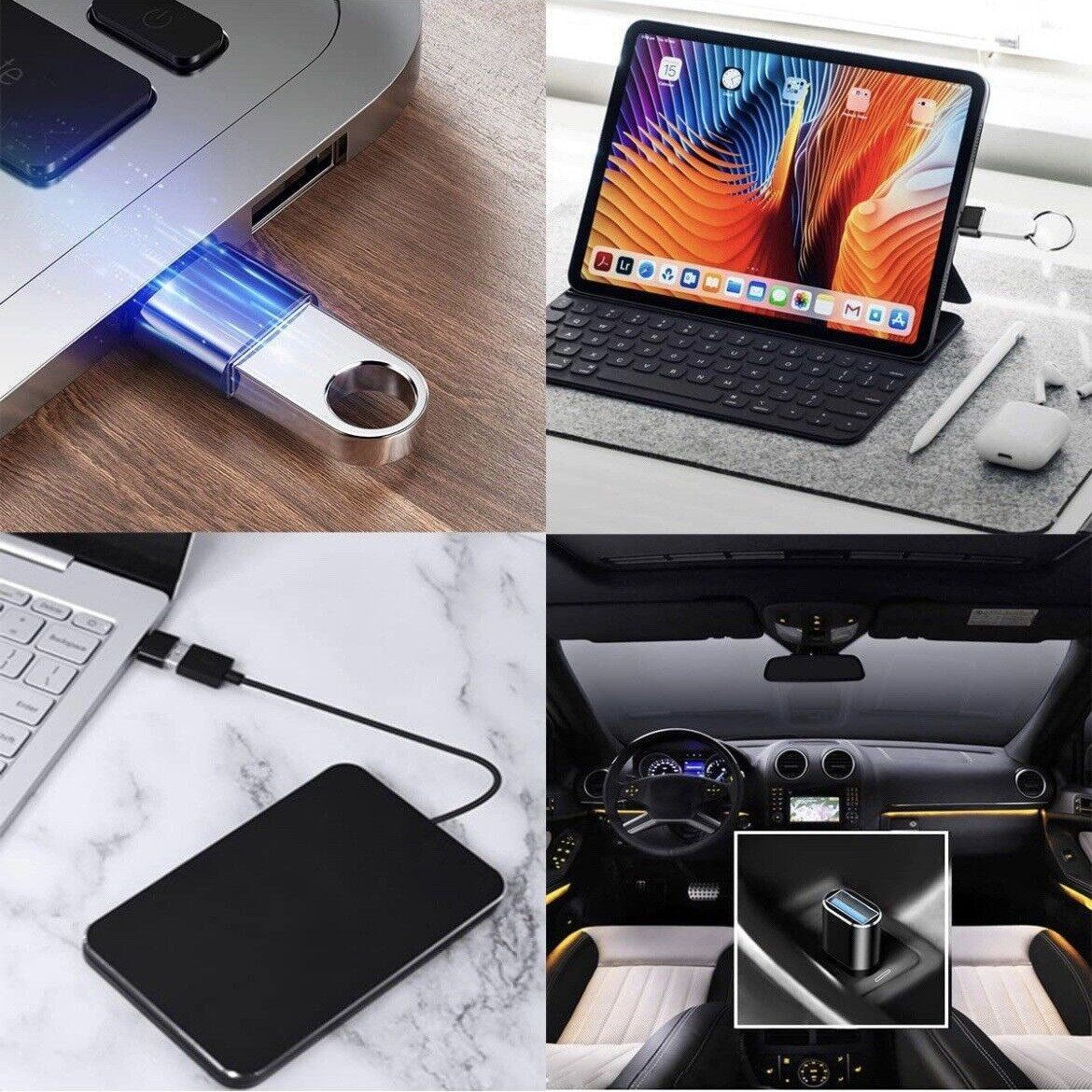 Unità & Adattatore: MacBook Buchse USB C auf USB A Adapter handy natel smartphon – Nuovo (secondo la descrizione) da Kirchdorf AG venduto da Restposten110 3