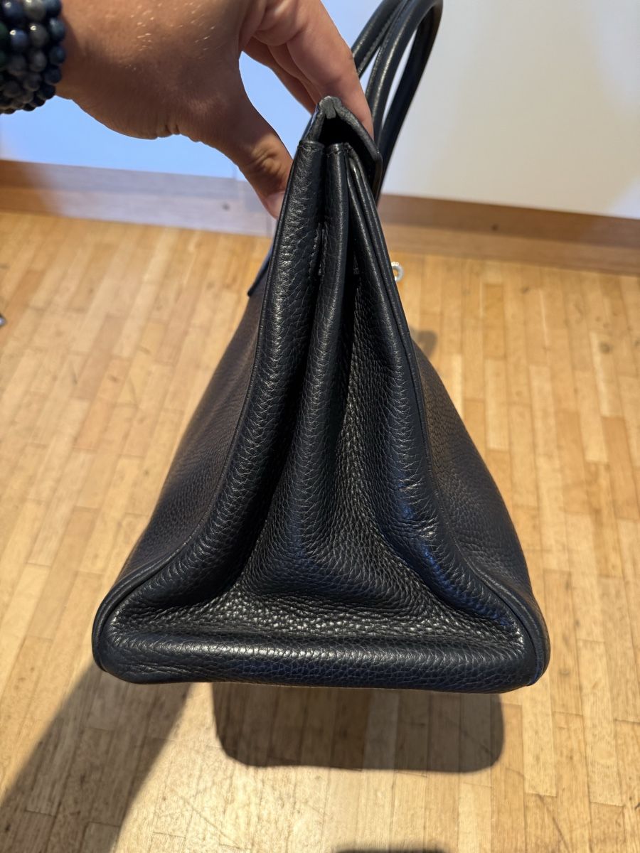Hermès Taschen für Damen: Hermès Birkin 35 Black Togo 2005 – Gebraucht aus Genève von SG_73 3