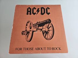 AC/DC For Those About To Rock Italy LP Vinyl Hardrock