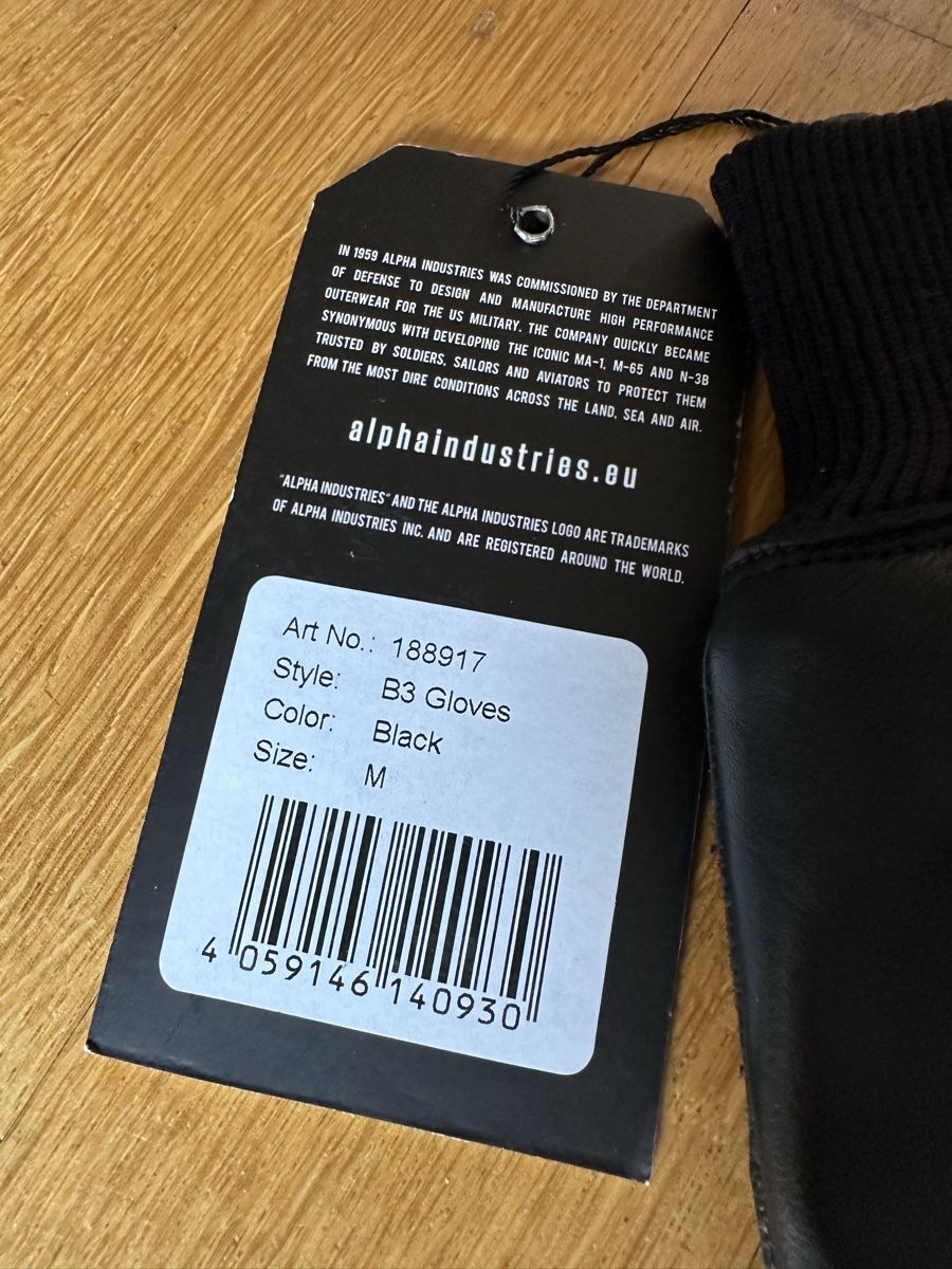 Altri accessori da uomo: Herrenhandschuh Alpha neu – Nuovo (secondo la descrizione) da Bern venduto da Ruhrallee 3