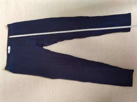blaue Leggins, 12 Jahre, ca. 158