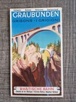 Werbeprospekt der Rhätischen Bahn, 70er-Jahre