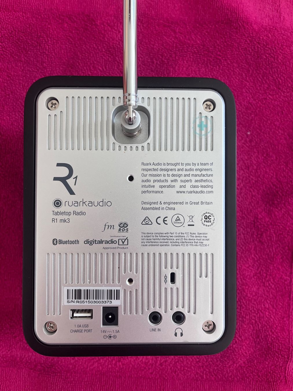 Ruark Radio: Ruarkaudio Tabletop Radio R1 mk3 – Usato da Basel venduto da pat_yp5k 1