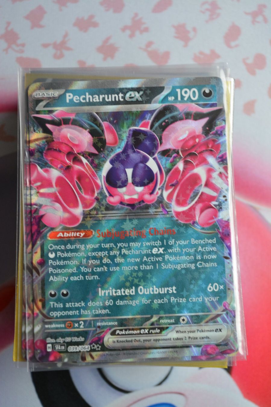 Pokémon Carte collezionabili: Pecharunt ex - Shrouded Fable – Usato da Altstätten SG venduto da GGsGameshop