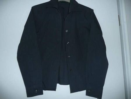 Schöne Bluse dunkelgrau von SISLEY