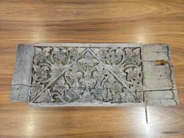 Antike Holz Panele Bild Tempel Asien Thailand Kambodscha